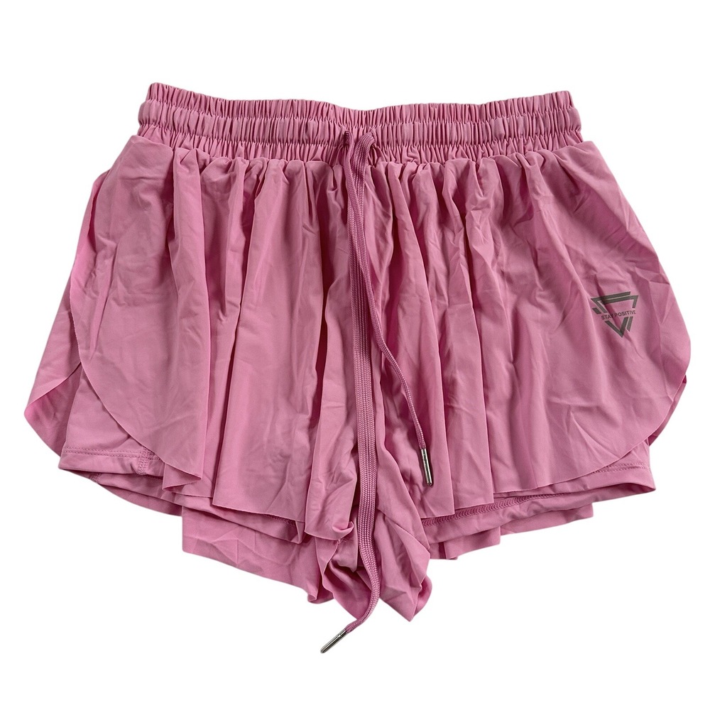 2 in 1‎ Womens Flowy Athletic Shorts for Running,Yoga,Workout,Biker Butterfly